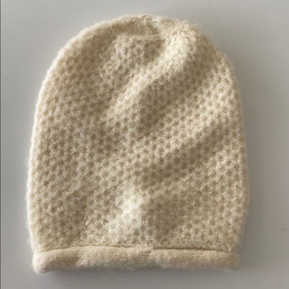 Free People Dreamland Knit Beanie in Ivory O/S - Picture 2 of 4